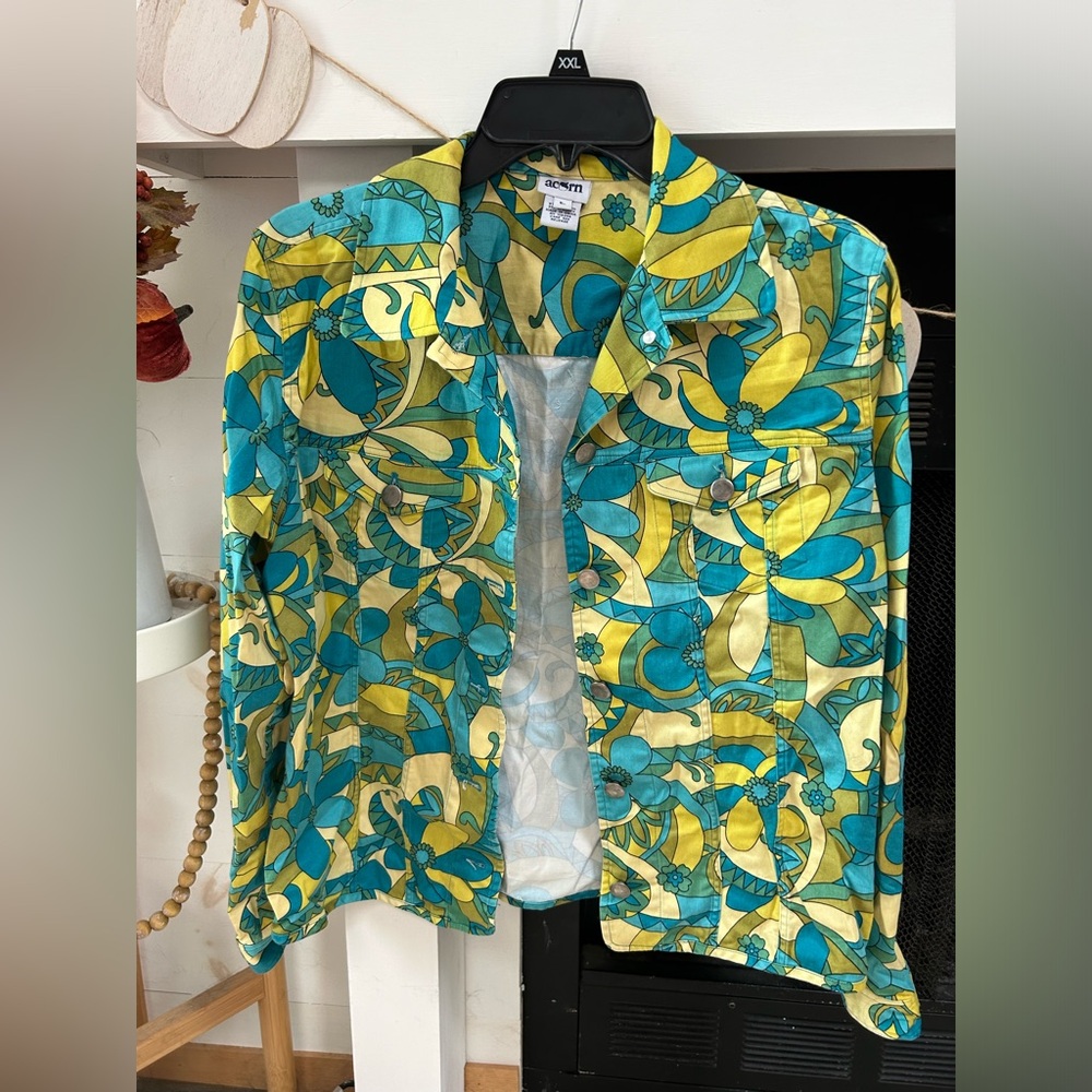 Acorn 70’s Inspired Cotton Jacket (L)